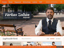 Tablet Screenshot of farkaszoltan.com